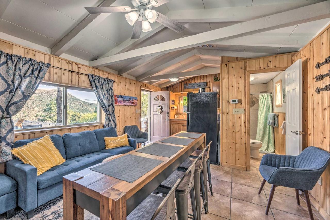 Cabin With Mountain Views About 2 Mi To Ruidoso Midtown! Luaran gambar