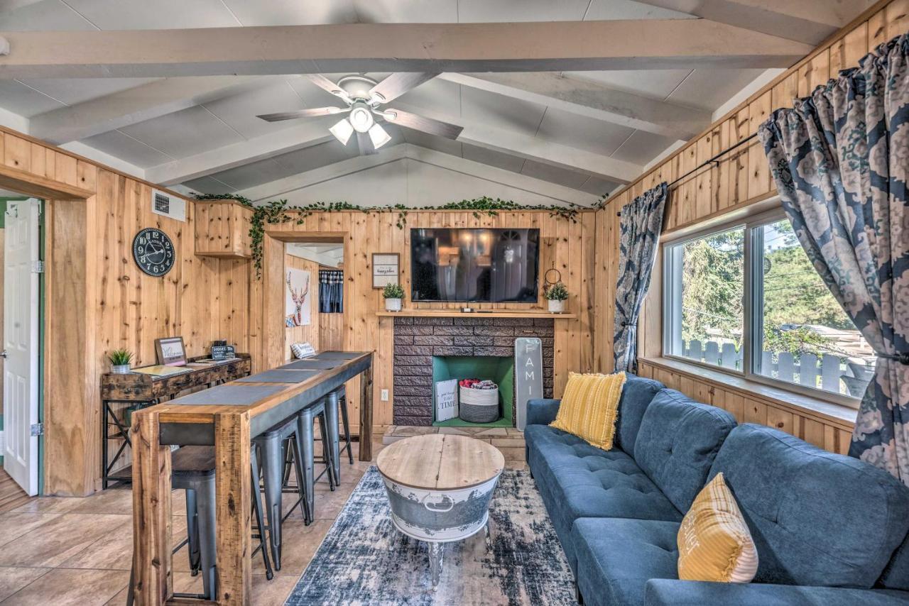 Cabin With Mountain Views About 2 Mi To Ruidoso Midtown! Luaran gambar